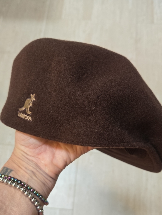 Kangol Other - Kangol "The Wool 504" 100% Pure New Wool Brown Cap